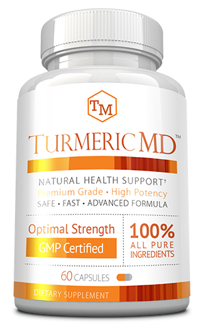 Turmeric MD ingredients bottle
